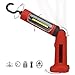 TORCHSTAR Portable Cordless Rechargeable LED Work Light Work Lamp w/Hanging Hook, Magnetic Base, Car Charger, UL-Listed Power Supply for Workshop, Garage, Camping, Emergency Lighting RWL-07