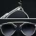 Joopin® Fashion Polarized Sunglasses Alloy Frame Sunglass Women Brand Sun Glasses (Silver, Simple package)