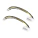 ELECTOP 3 Pin ATX Fan to 4 Pin Molex Connector Cable Fan Power Adapter Cable 2 Pack