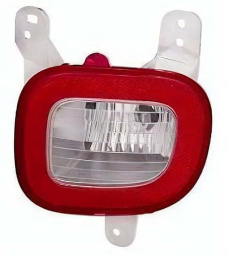 PROPOSTEONLINE Rear Fog Light Made for Jeep Renegade from 2014 to 2018 Passenger Side to Recess in Bumper with Reflector 51848137