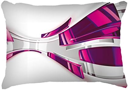 Custom Cozy Zippered Rectangle Pillow Case Pillowcases Cover Size:20"x 30" (Two Sides)