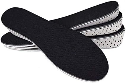 [Monica Blasd] インソール シークレット 靴中敷き 身長アップ 衝撃吸収 低反発 1足2枚