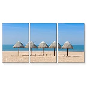 signwin 3 Piece Canvas Wall Art Beautiful Landscape...