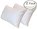 Pillowflex Premium Polyester Pillow Insert – 21x37 - Rectangle Pillow Form, Machine Washable, Soft Sham Supports, Decorative Form for Covers and Throw Pillows, Hypoallergenic - Made in USA - 2 Pack