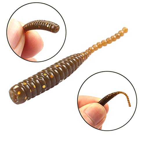 image for RUNCL Anchor Box - Straight Tail Worms, Swimbaits, Soft Fishing Lures 