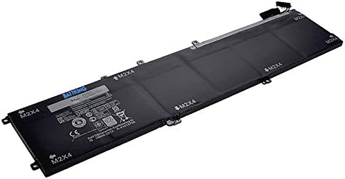 4GVGH 1P6KD Laptop Battery Compatible for Dell Precision 5510 XPS 15 9550 Series [ 11. 4V 7260mAh/ 84Wh] -Battking