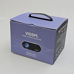 Mini Projector with WiFi and Bluetooth, VISSPL Full