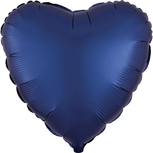 amscan 3996101 SD-H:Satin Luxe Navy Heart