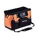 16 Inch 16 Pockets Wide Mouth Single-Shoulder Tool Bag Water Proof Ultra-Rigid Base Tool Storage and Organizer Bag