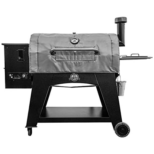 PIT BOSS 74122 Insulated Blanket for 1000 and 1100 Series Grills, Grey pelletsmokerhq