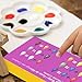 ETI Toys, 26 Piece Kids Art Painting Set with Wood Easel, 6 Princesses and Castles Themed Canvases, 12 Color Acrylic Paints, 5 Paint Brushes, Palette. Arts Studio for Artist Children Ages 6+ Years
