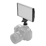 Tolifo Bicolor LED Light Panel | CRI95 Slim Video Light (Dimmable) + Mount | 15 Watts, Adjustable Color Temperature 3200K-5600K Studio Light DSLR and Professional Cameras for Photography
