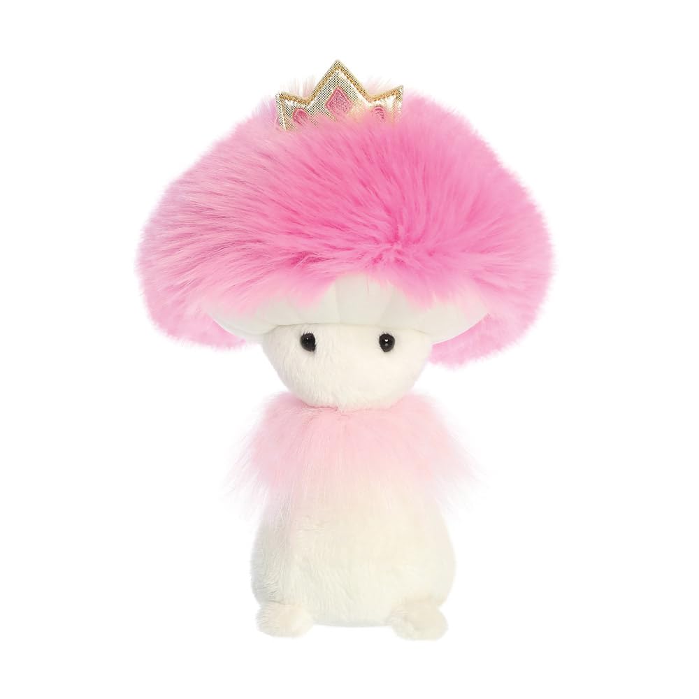 AURORA, 34273, Sparkle Tales Princess Fungi Friends 9In, Soft Toy, Pink & White