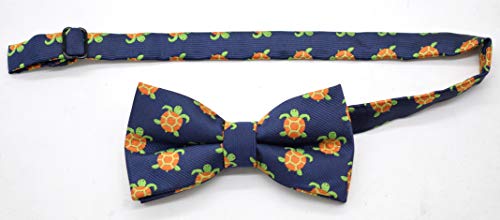 Carahere Boys Handmade Adjustable Pre-Tied Pattern Bow Ties For Kids Toddler Bow Ties (tortoise pattern)