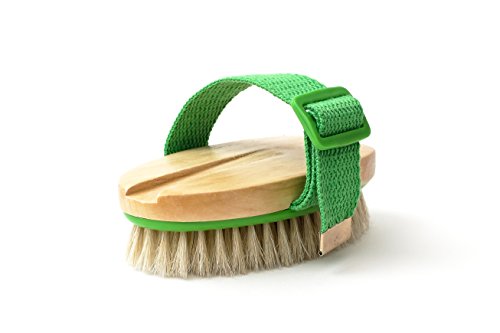 Body-Brush-For-Dry-Brushing-100-Natural-Boar-Bristle-Set-Long-Handle-Shower-Bath-Brush-Exfoliate-Skin-Reduce-Cellulite-Improve-Circulation-Perfect-As-a-Gift-FREE-Face-Brush-Travel-Bag