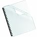 Fellowes Transparent PVC Binding Covers, Oversize, 25 per Pack (52309)