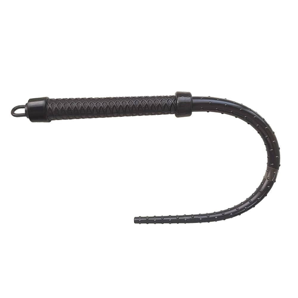 Photo 1 of YICHI 23 inch Rubber Whip Horse Riding Crop Equestrian Sports (Black)