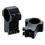 UTG 1"/2PCs High Profile Airgun Rings w/Stop Pin