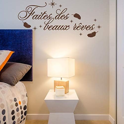 Tiukiu Calcomania De Vinilo Para Pared Faites Des Beaux Reves Para