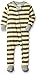 Burt's Bees Baby Baby Boys Sleeper Pajamas, Zip-Front Non-Slip Footie PJs, Organic Cotton