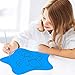 Tatuo 10 Pieces Colorful 11.8 Inch Star Shape Dry Erase Circles White Board Marker Removable Vinyl Dot Wall Decal Stickers for Drills and Training School Teaching Progress