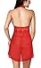 COSWE Moonight Plus Size Lace Top Babydoll Lingerie for Women (3XL, Red)