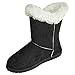 DAWGS Women's 9-Inch Button Microfiber Winter Boot