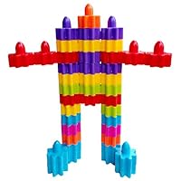 ZP ZaoProteks Rich and Colorful Building Blocks, STEM Toys ,Educational Building Toys ,Grow and Play with Children (Block E)