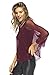 Blouson Top Lite Sleeves Maroon