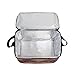 Lunch Bag African American Woman Square Tote Bag Picnic Travel Organizer Lunch Holder Lunch Handbags Box