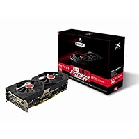 XFX RX-590P8DFD6 Radeon Rx 590 Fatboy 8GB OC+ 1580MHz DDR5 3xDP HDMI DVI Graphic Cards