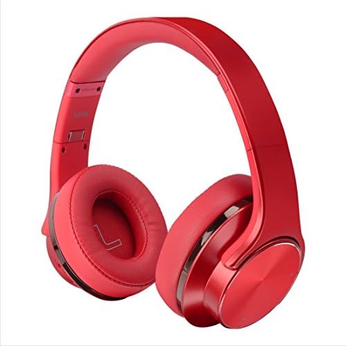 SODOLIFE 2-in-1 Wireless Bluetooth Headphones Over Ear with Speaker, Wired/Wireless Stereo Headset Earphone with Comfortable Protein Ear Cups Earmuffs/Cushions and Built in Mic for Cell Phone/TV/PC