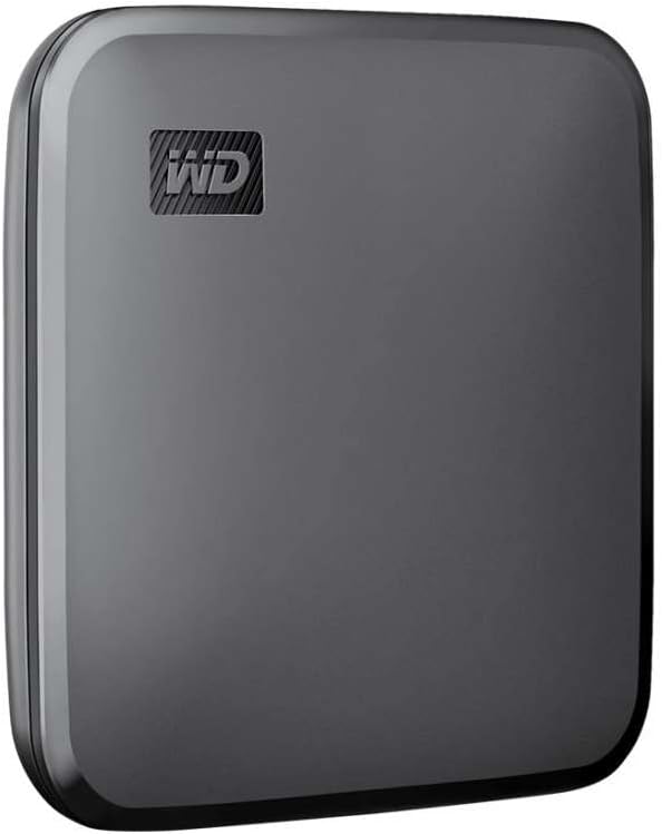 WD Elements SE 480GB Portable SSD USB 3.0 400 MB/s 2m Drop Rated