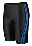 Speedo 705647H Kids Quantum Spliced Jammer, Black/Blue - 24