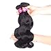 9A Brazilian Body Wave 3 Bundles Virgin Hair 100% Unprocessed Human Hair Remy Hair Bundles Body Wave Brazilian Hair Natural Color 300g By Originea (14/16/18 Inch)