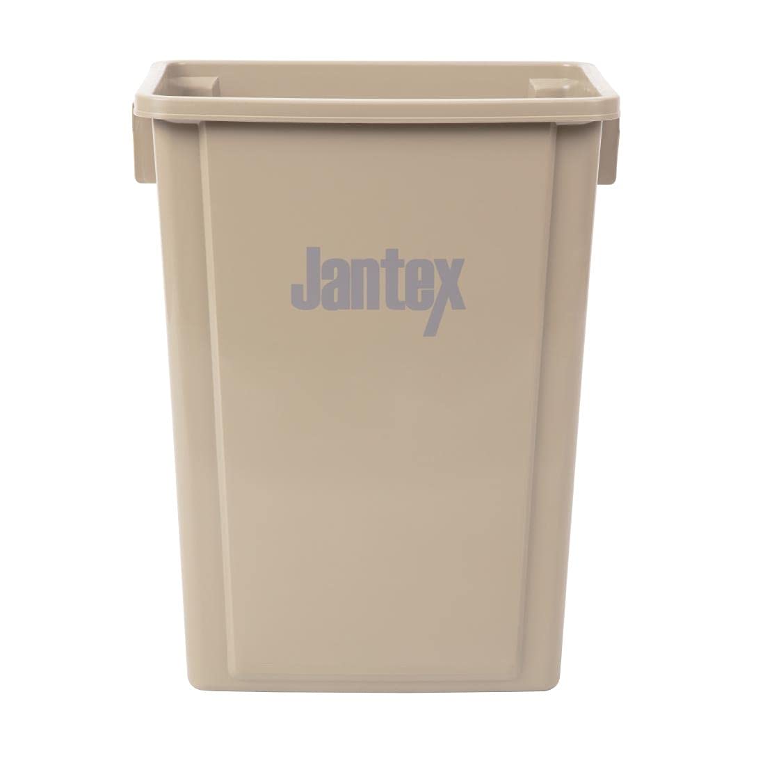 Jantex Recycling Bin 56 Litre, Beige, Material: Polypropylene, Narrow Space-Saving Design, Bin Dolly (CL925) Available Separately, CK960