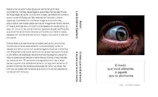 Livro O medo que você alimenta é aquele que te atormenta