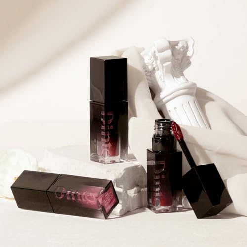 DINTO Blur-Glowy Lip Tint - Glossy Finish, Hydrating, Long Lasting, Lightweight Texture, Non-Sticky, Vegan & Cruelty-Free, K beauty (219 Ave Maria, 0.11 fl.oz)