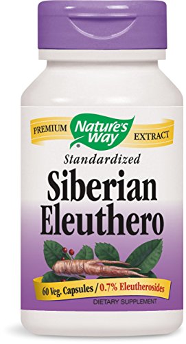 Nature's Way Eleuthero, Siberian, 60 Capsules