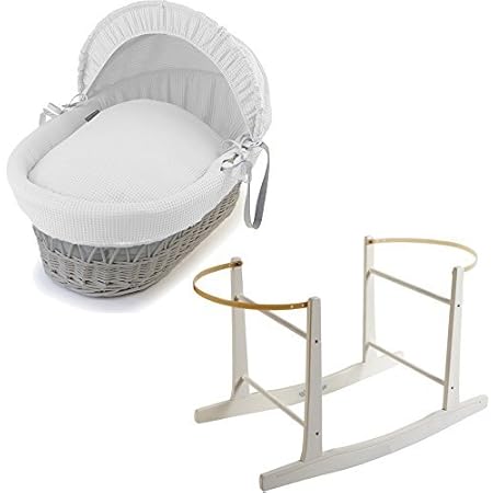 asda grey moses basket