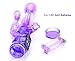 ELISEL 6 Multi Frequency Speed Vibrator G-spot Triple 3 Points Stimulation Wand Anal Butt Masturbating Plug color random