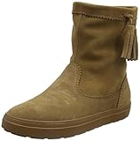 crocs Women's Lodge Point Suede Pull-on Winter Boot, Hazelnut, 10 M US