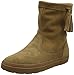 crocs Women's Lodge Point Suede Pull-on Winter Boot, Hazelnut, 10 M US