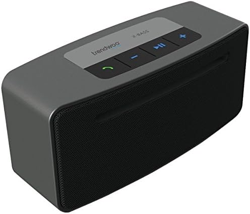 TrendWoo TW-Beat-It-Grey Beat It Hi-Fi Bluetooth Speaker (Gray)