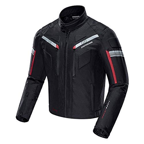 Motorcycle Jacket,Motorbike Biker Waterproof Jackets, Windproof Full Body Protective Gear Armoured Autumn Summer Winter for Men
