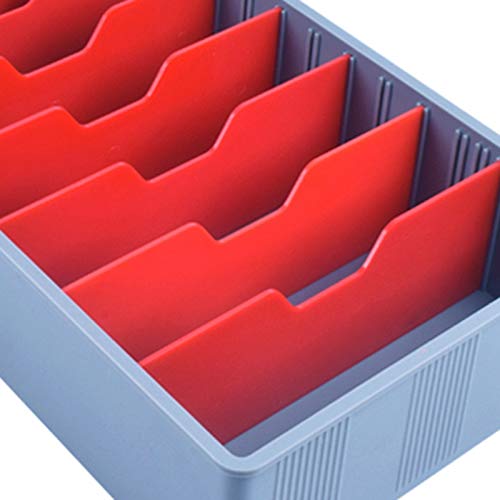 Vaorwne Money Counter Case Cash Tray Drawer Register Insert Tray Replacement Plastic Bills Coins Compartments Money Storage Bo Store Office