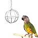 AZXAZ Bird Feeder Hanging Ball Shape Cage Feeding Stations for Parrot Budgie Parakeet Cockatiel Finchthumb 3
