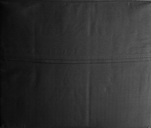 Ralph Lauren 4 Piece King Dunham Sateen Sheet Set Solid Gray Charcoal
