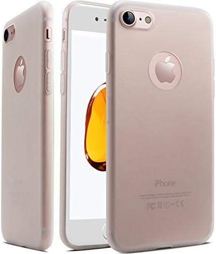 iPhone 7/8 Case, HZ BIGTREE Ultra-Thin Slim Fit Anti-Scratch Soft Touch Flexible TPU Case for Apple iPhone 7 4.7' [Matte Frost White]