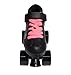 Pacer Mach-5 Black Pink Speed Skates - Mach5 GTX500 Quad Roller Skates,,Mens 10 / Ladies 11